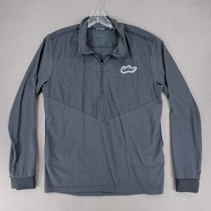 Nike DRIFIT Wild Run Element Men's 1/2-Zip Running Top DD6764-045 Size M Sweater